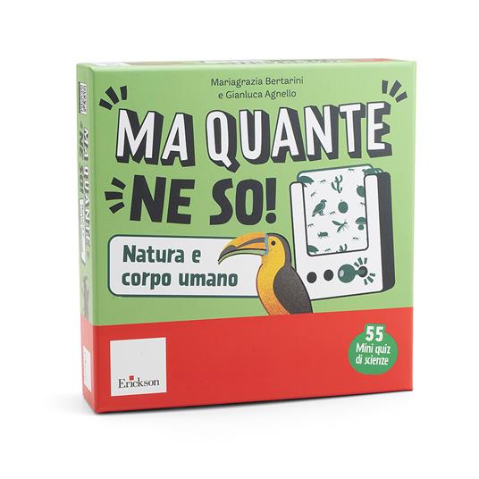 Copertina del libro MA QUANTE NE SO! -  NATURA E CORPO UMANO Immagine principale del prodotto