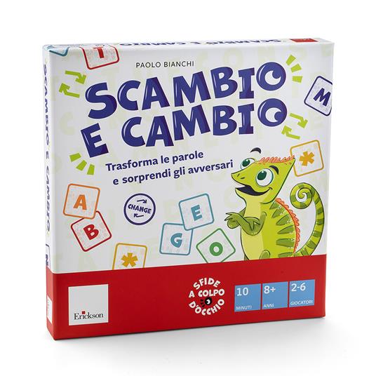 Copertina del libro SCAMBIO E CAMBIO - TRASFORMA LE PAROLE Immagine principale del prodotto