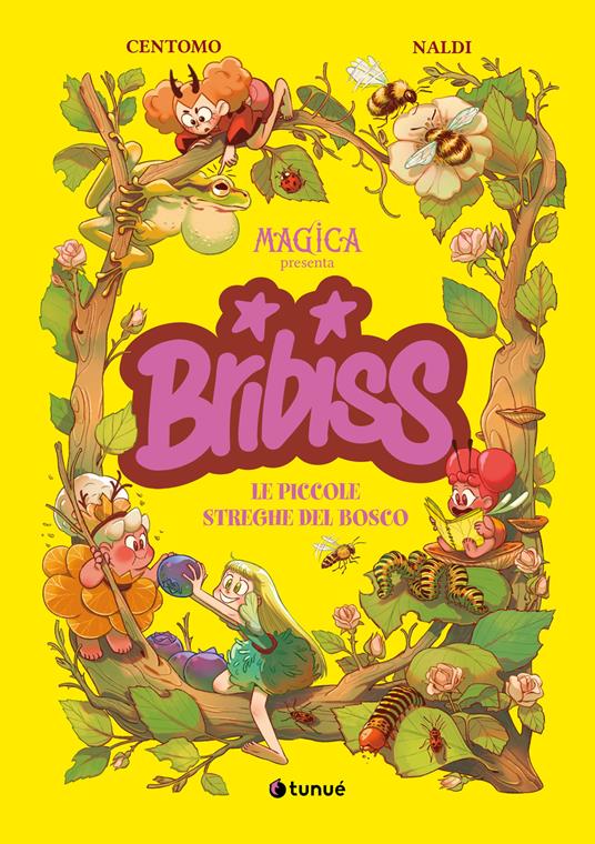 Copertina del libro BRIBISS - LE PICCOLE STREGHE