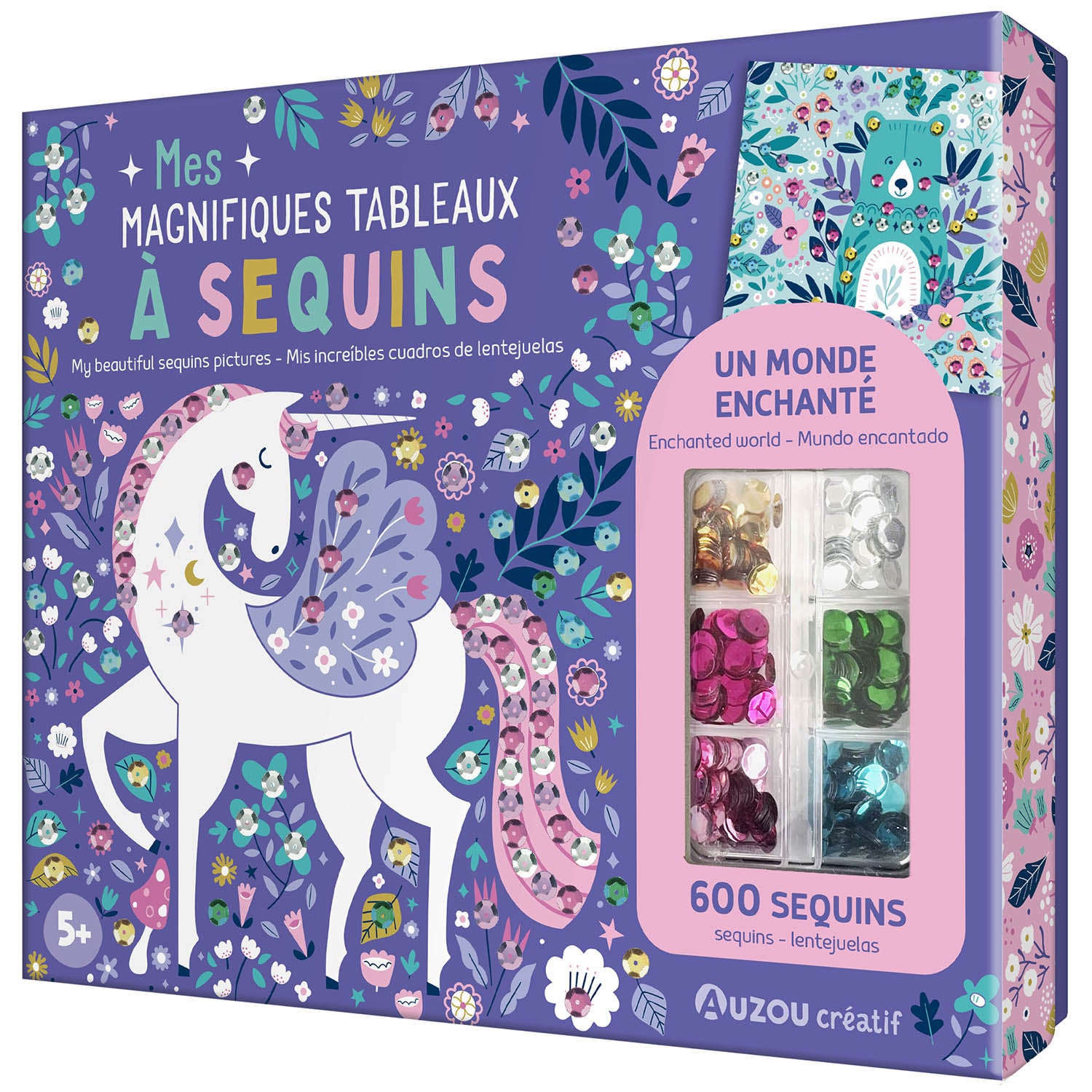 Copertina del libro KIT DA DECORARE CON LE PAILLETTES - Immagine principale del prodotto