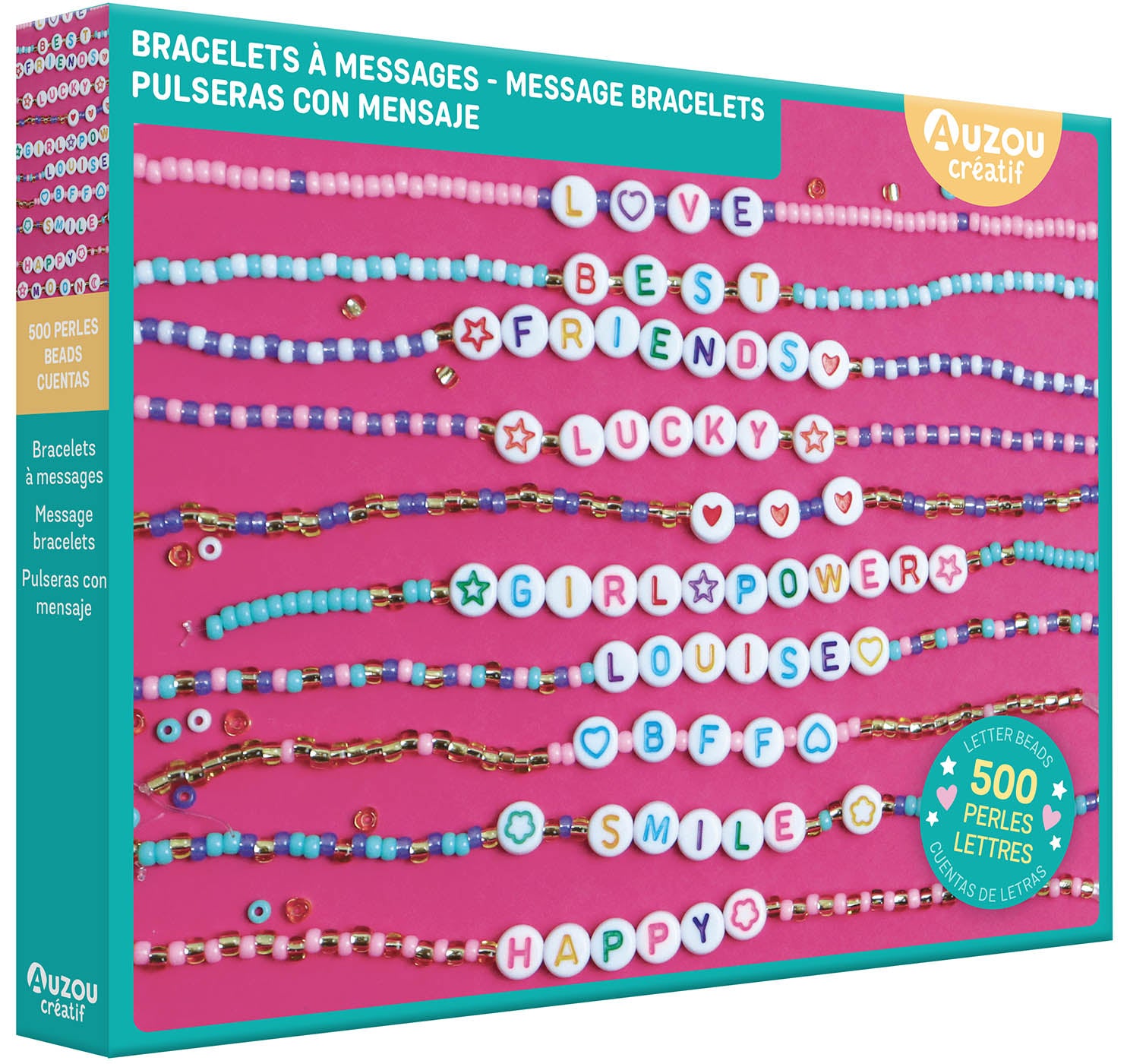 Copertina del libro KIT BRACCIALETTI LETTERE E PERLINE - Immagine principale del prodotto