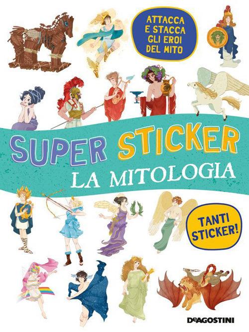 Copertina del libro SUPER STICKER - LA MITOLOGIA