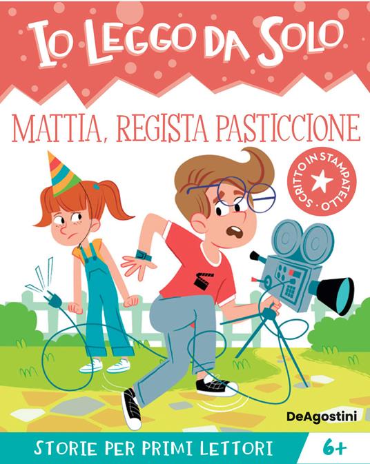Copertina del libro IO LEGGO DA SOLO - MATTIA, REGISTA