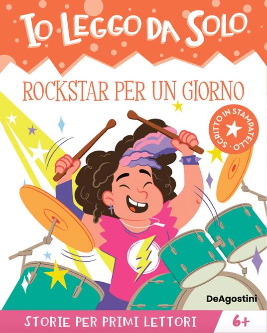 Copertina del libro IO LEGGO DA SOLO - ROCKSTAR PER UN