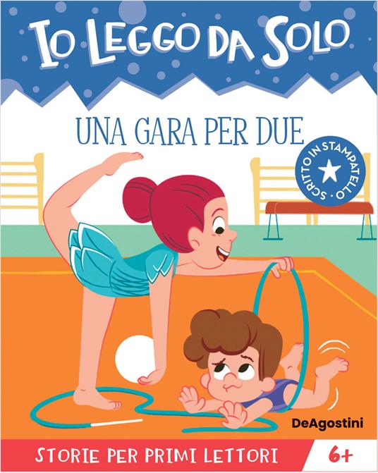 Copertina del libro IO LEGGO DA SOLO - UNA GARA PER DUE