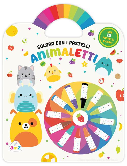 Copertina del libro ANIMALETTI - COLORA COI PASTELLI