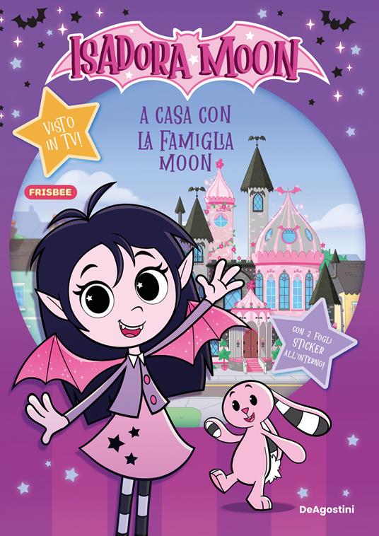 Copertina del libro ISADORA MOON - A CASA CON LA FAMIGLIA