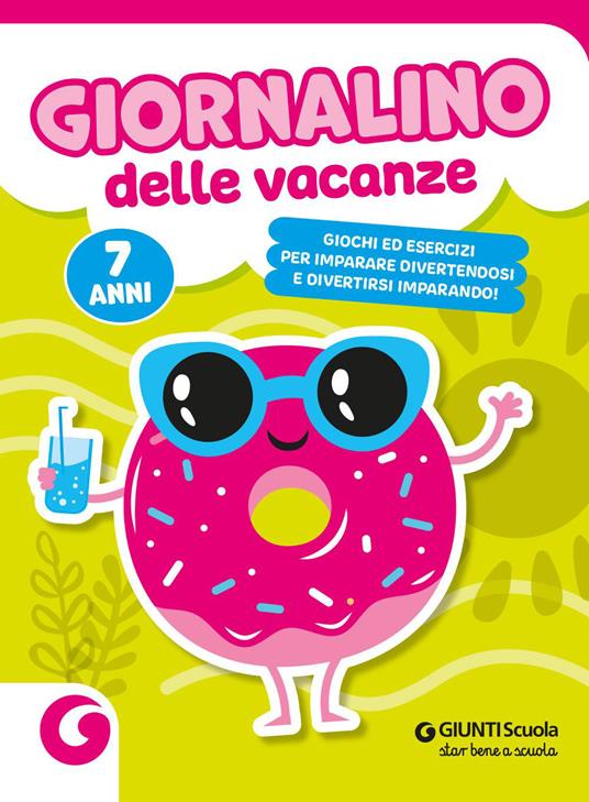 Copertina del libro GIORNALINO DELLE VACANZE - 7 ANNI Immagine principale del prodotto