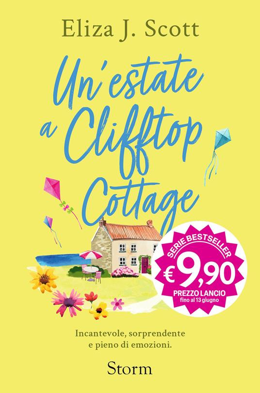 Copertina del libro UN' ESTATE A CLIFFTOP COTTAGE