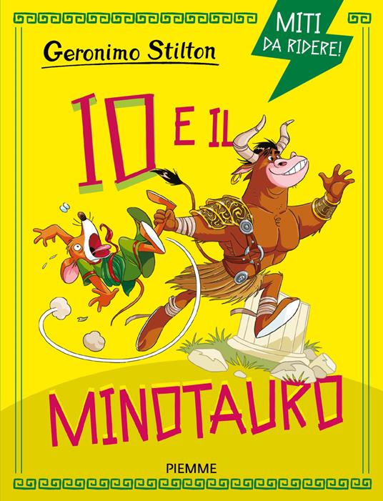 Copertina del libro MITI DA RIDERE - IO E IL MINOTAURO Immagine principale del prodotto