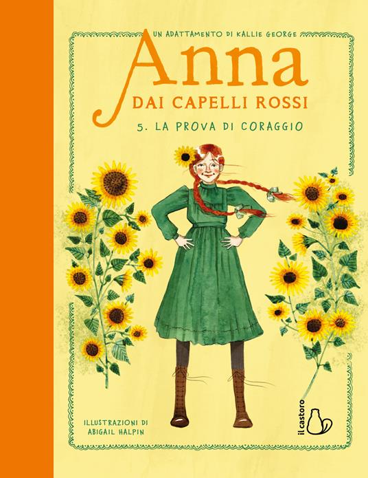 Copertina del libro LA PROVA DI CORAGGIO -  ANNA DAI CAPELLI