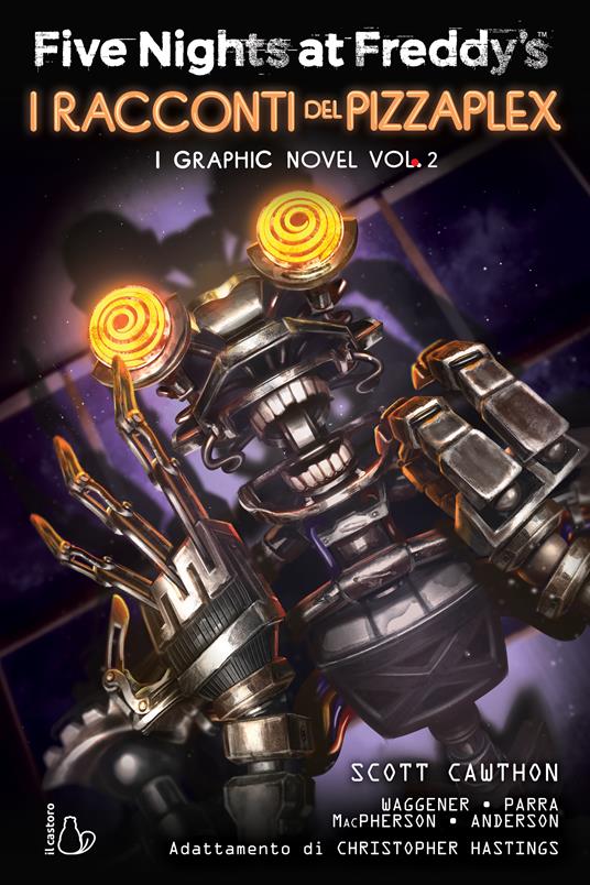 Copertina del libro FIVE NIGHTS AT FREDDY'S - I RACCONTI DEL