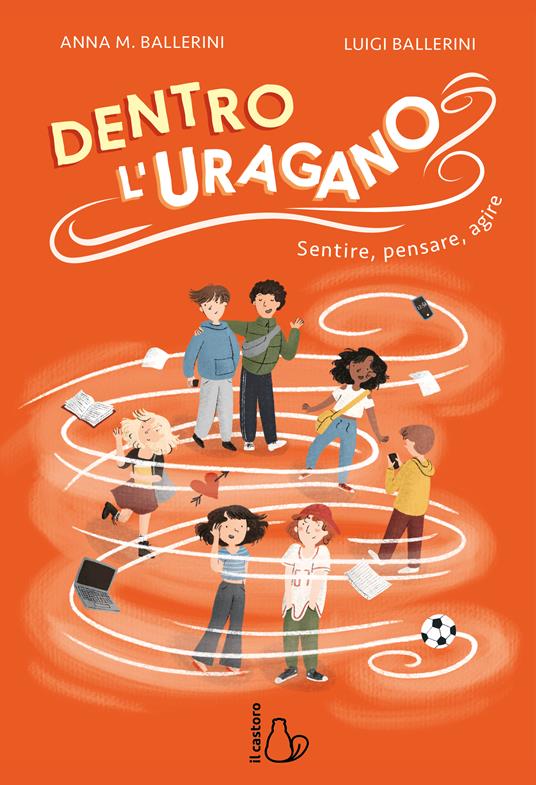 Copertina del libro DENTRO L'URAGANO - SENTIRE, PENSARE E Immagine principale del prodotto