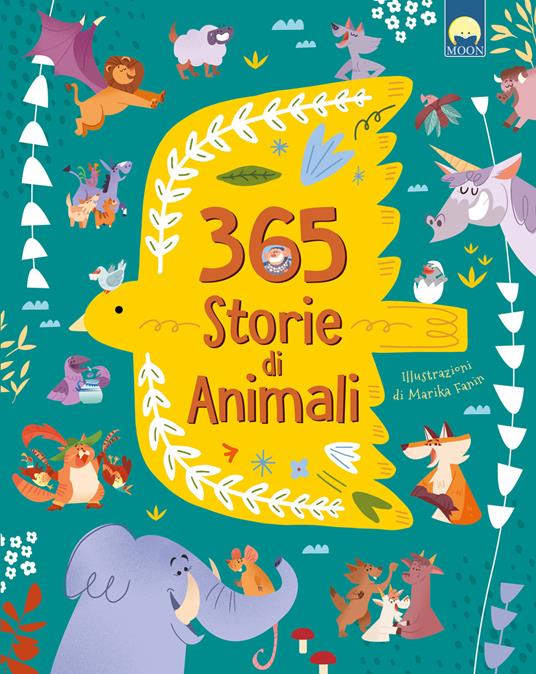 Copertina del libro 365 STORIE DI ANIMALI