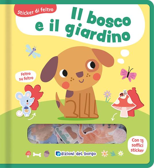 Copertina del libro IL BOSCO E IL GIARDINO - STICKER DI Immagine principale del prodotto