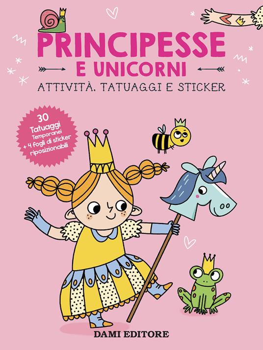 Copertina del libro PRINCIPESSE E UNICORNI - ATTIVITA', Immagine principale del prodotto