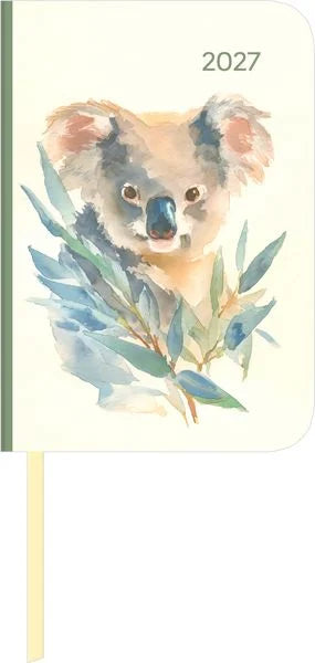 AGENDA 12 MESI SETTIMANALE LADY JOURNAL 2027 KOALA MINI 8X12CM