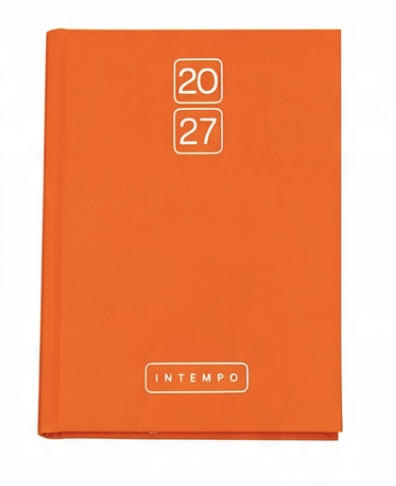 AGENDA INTEMPO BRAVO ARANCIONE 2027 12X17CM Immagine principale del prodotto