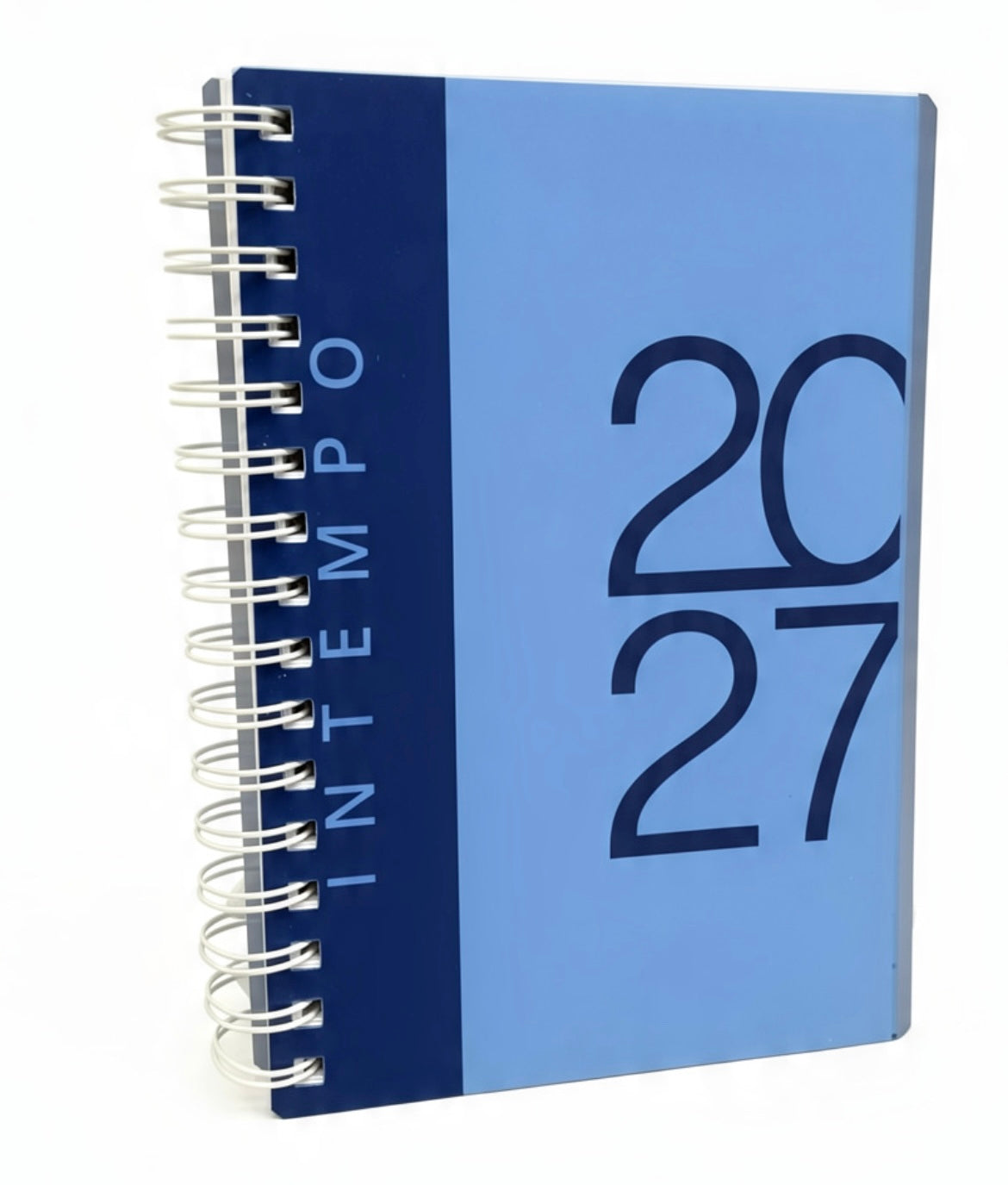 AGENDA GIORNALIERA 2027 15x21CM SPIRALATA POLIPLAN BLU Immagine principale del prodotto