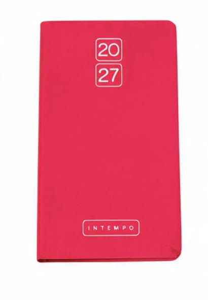 AGENDA INTEMPO BRAVO ROSA 2027 8X15CM Immagine principale del prodotto