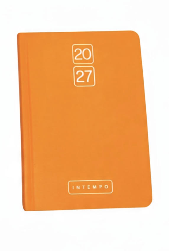AGENDA INTEMPO BRAVO ARANCIONE 2027 9X13CM Immagine principale del prodotto