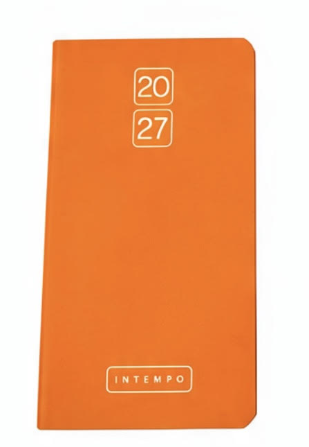AGENDA INTEMPO BRAVO ARANCIONE 2027 8X15CM Immagine principale del prodotto