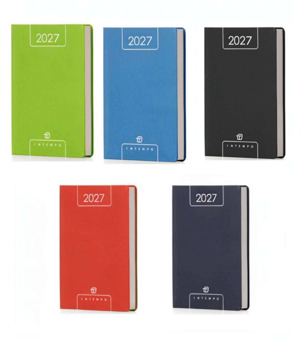 AGENDA GIORNALIERA 2027 15x21CM INTEMPO ALFA CON COPERTINA RIGIDA Immagine principale del prodotto