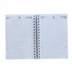 AGENDA GIORNALIERA 2027 15x21CM SPIRALATA POLIPLAN BLU