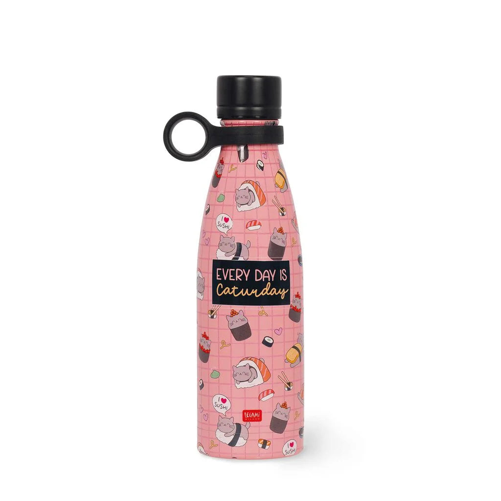 LEGAMI BOTTIGLIA TERMICA 500ML - SUSHI CAT - HOT E COLD