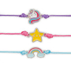 LEGAMI SET DI 3 BRACCIALI - UNICORNO - SET OF 3 BRACELETS