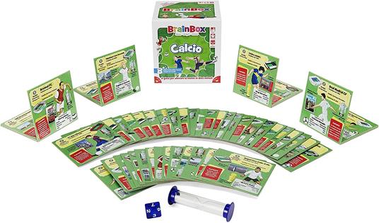 BRAIN BOX CALCIO - GIOCO DA TAVOLA A PARTIRE DA 8 ANNI Immagine secondaria del prodotto