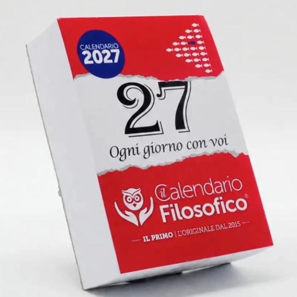 CALENDARIO FILOSOFICO CON ALETTE 10x14CM