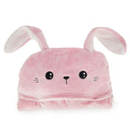 LEGAMI COPERTA CON CAPPUCCIO BUNNY - COSY HUGS!