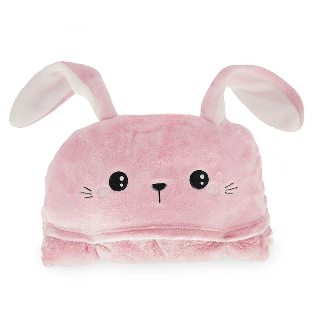 LEGAMI COPERTA CON CAPPUCCIO BUNNY - COSY HUGS!