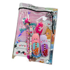 DIARIO SCUOLA ROSA TINTA UNITA ZOO 2027 CON ACCESSORI