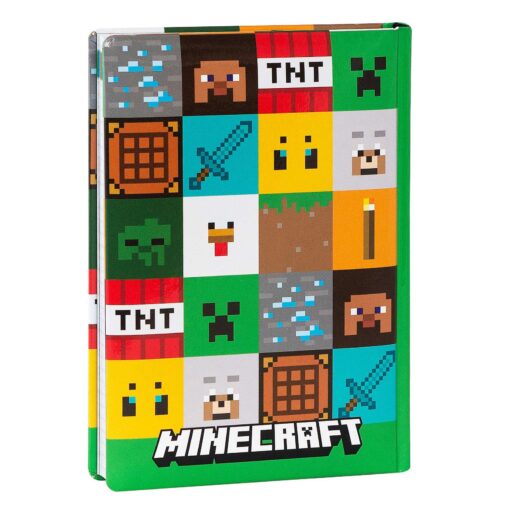 AGENDA - DIARIO 2026-2027 STANDARD PATTERN PIXEL MINECRAFT