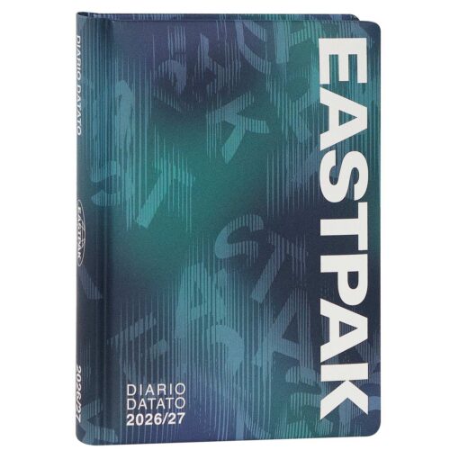 AGENDA - DIARIO 13 MESI 2026-2027 MEDIUM EASTPAK LETTERDYE BLUE Immagine principale del prodotto