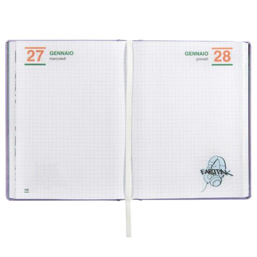 AGENDA - DIARIO 13 MESI 2026-2027 MEDIUM EASTPAK LILLA