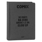 AGENDA - DIARIO 16 MESI 2026-2027 MIGNON PLUS COMIX CHARCOAL