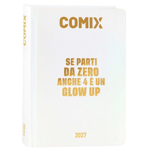 AGENDA - DIARIO 16 MESI 2026-2027 MINI COMIX HOLA WHITE Immagine principale del prodotto