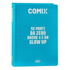 AGENDA - DIARIO 16 MESI 2026-2027 MIGNON PLUS COMIX AZZURRO