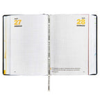 AGENDA - DIARIO 16 MESI 2026-2027 STANDARD COMIX BLACK & SILVER