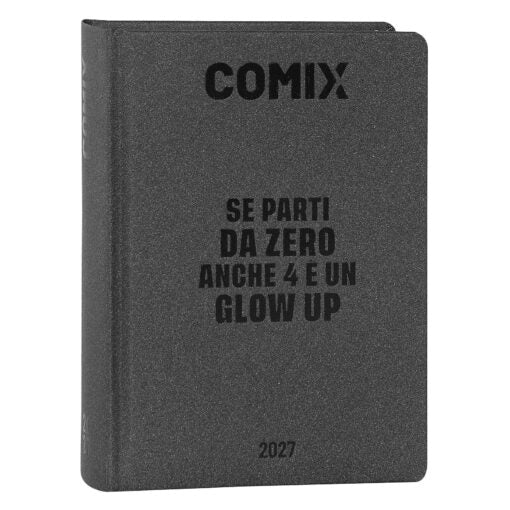 AGENDA - DIARIO 16 MESI 2026-2027 STANDARD COMIX CHARCOAL Immagine principale del prodotto