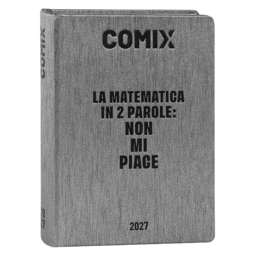 AGENDA - DIARIO 16 MESI 2026-2027 STANDARD COMIX GEAR BLACK