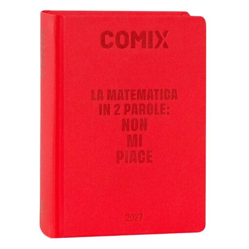 AGENDA - DIARIO 16 MESI 2026-2027 MIGNON PLUS COMIX RED Immagine principale del prodotto