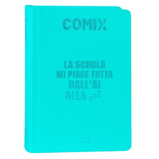 AGENDA - DIARIO 16 MESI 2026-2027 STANDARD COMIX AZZURRO