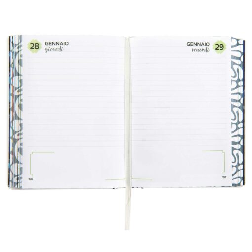 AGENDA - DIARIO 16 MESI 2026-2027 HASHTAG BLU COLOR ME MY EVOLUTION Immagine secondaria del prodotto