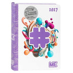 AGENDA - DIARIO 16 MESI 2026-2027 HASHTAG LILAC COLOR ME MY EVOLUTION