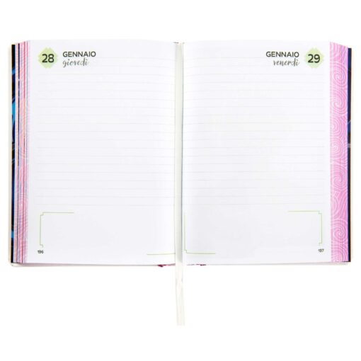 AGENDA - DIARIO 16 MESI 2026-2027 LOVE PINK COLOR ME MY EVOLUTION