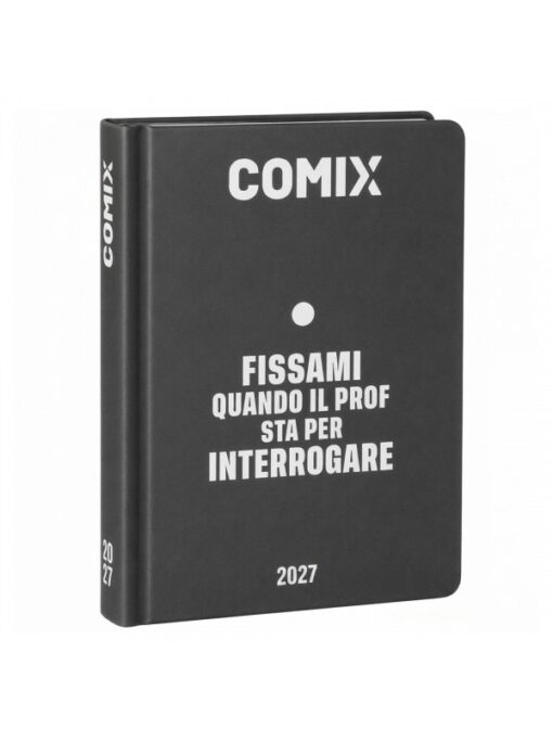 AGENDA - DIARIO 13 MESI 2026-2027 STANDARD COMIX EASY DARK GREY